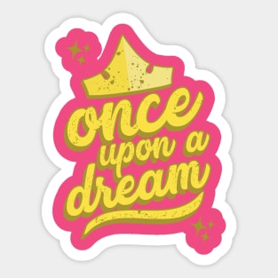 Varsity Once Upon a Dream Sticker